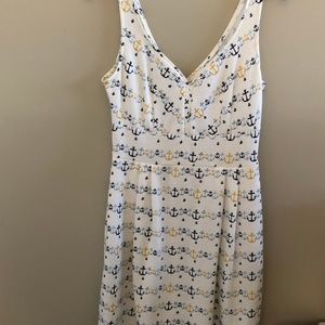 Maison Jules Cute Nautical Dress -size M
